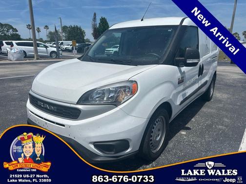 Bright White 2022 RAM ProMaster City Tradesman