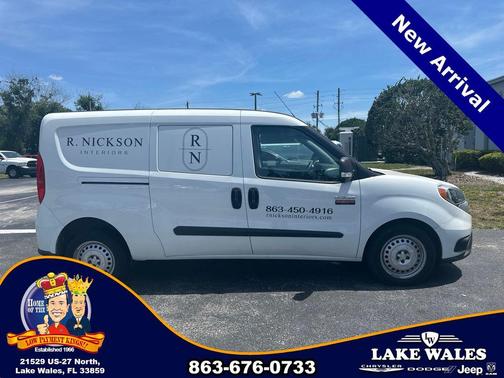 Bright White 2022 RAM ProMaster City Tradesman