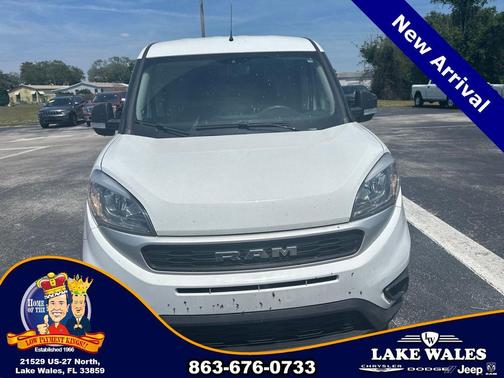 Bright White 2022 RAM ProMaster City Tradesman