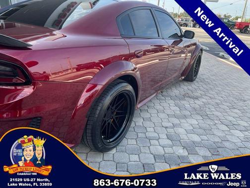 Octane Red Pearlcoat 2022 Dodge Charger SRT Hellcat