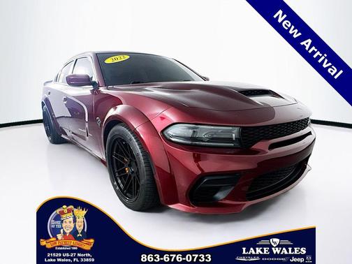 Octane Red Pearlcoat 2022 Dodge Charger SRT Hellcat