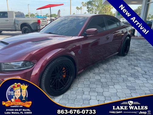 Octane Red Pearlcoat 2022 Dodge Charger SRT Hellcat