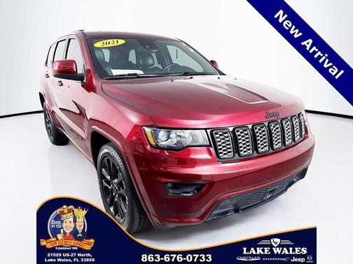Velvet Red Pearlcoat 2021 Jeep Grand Cherokee Laredo