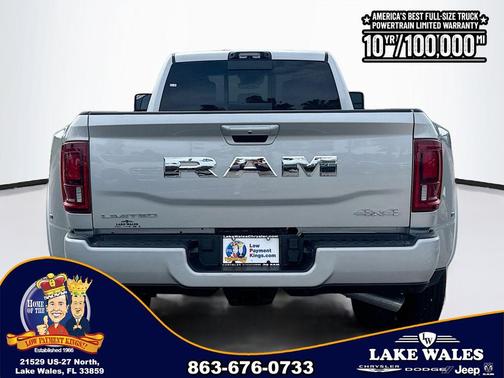 Silver Zynith 2026 RAM 3500 Limited Crew Cab 4x4 8' Box