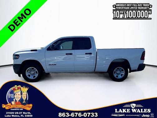 Bright White Clearcoat 2026 RAM 1500 Tradesman