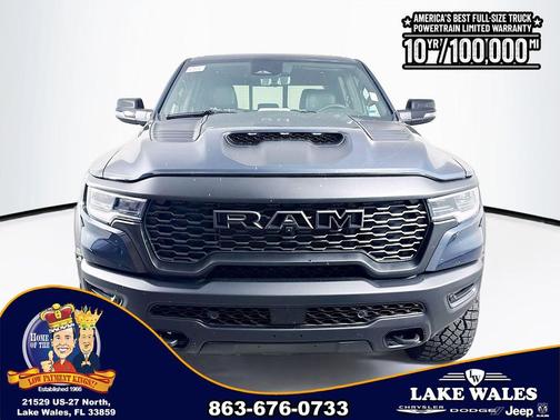 Forged Blue Metallic 2026 RAM 1500 RHO Crew Cab 4x4 5'7' Box