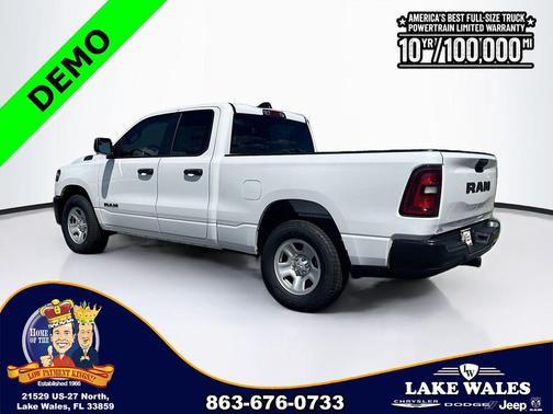 Bright White Clearcoat 2026 RAM 1500 Tradesman