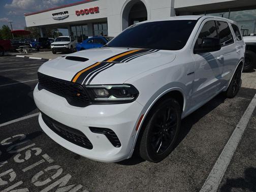 White Knuckle Clearcoat 2023 Dodge Durango Hemi Orange RWD