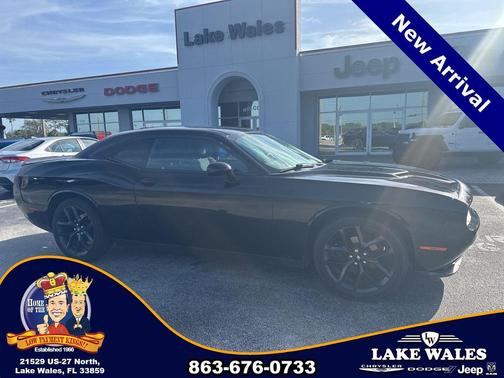 Pitch Black Clearcoat 2019 Dodge Challenger SXT