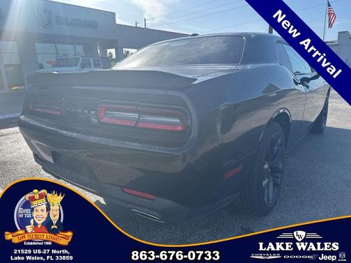 Pitch Black Clearcoat 2019 Dodge Challenger SXT