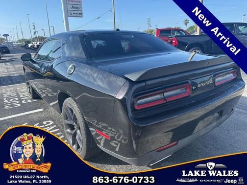 Pitch Black Clearcoat 2019 Dodge Challenger SXT
