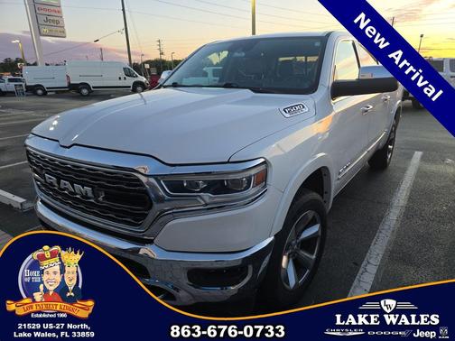 Ivory White Tri-Coat Pearlcoat 2020 RAM 1500 Limited