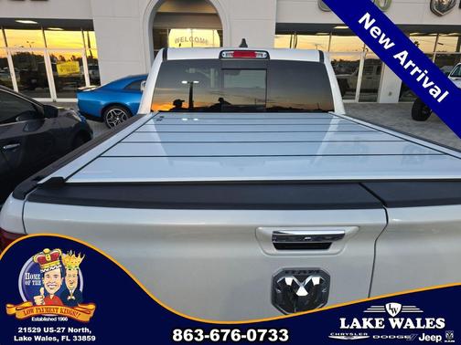 Ivory White Tri-Coat Pearlcoat 2020 RAM 1500 Limited