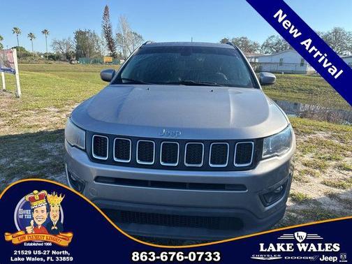 Billet Silver Metallic Clearcoat 2019 Jeep Compass Latitude