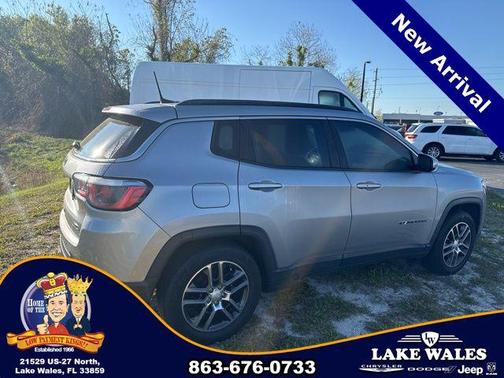 Billet Silver Metallic Clearcoat 2019 Jeep Compass Latitude