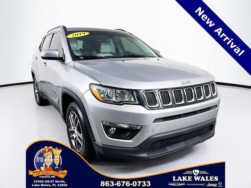 Billet Silver Metallic Clearcoat 2019 Jeep Compass Latitude