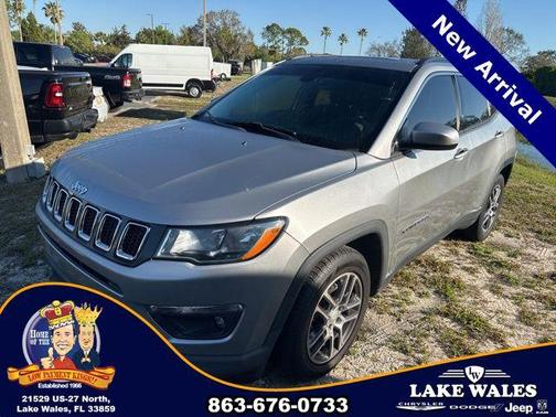 Billet Silver Metallic Clearcoat 2019 Jeep Compass Latitude