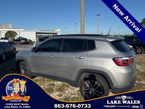 Billet Silver Metallic Clearcoat 2019 Jeep Compass Latitude