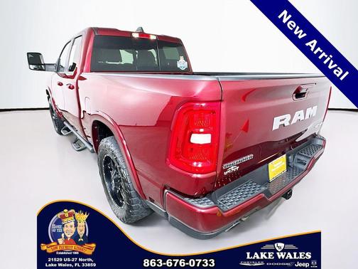 Delmonico Red Pearlcoat 2025 RAM 1500 Big Horn/Lone Star