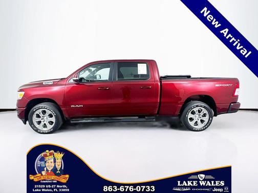 Delmonico Red Pearlcoat 2022 RAM 1500 Big Horn/Lone Star
