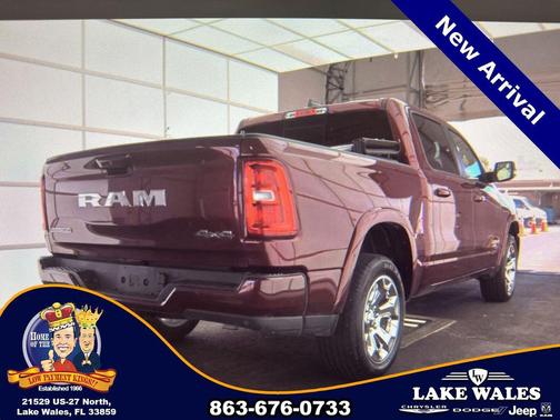 Red 2025 RAM 1500 Big Horn/Lone Star