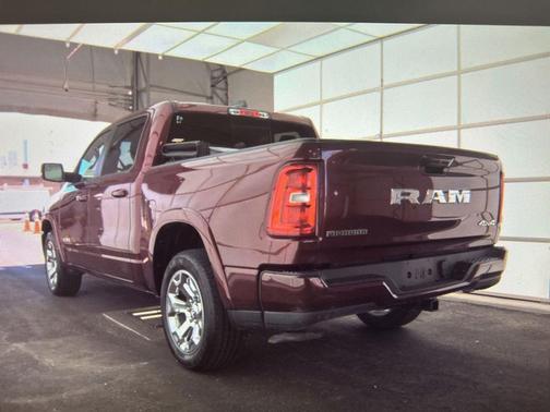 Red 2025 RAM 1500 Big Horn/Lone Star