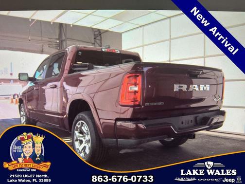 Red 2025 RAM 1500 Big Horn/Lone Star