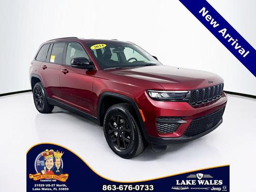 Velvet Red Pearlcoat 2024 Jeep Grand Cherokee Altitude