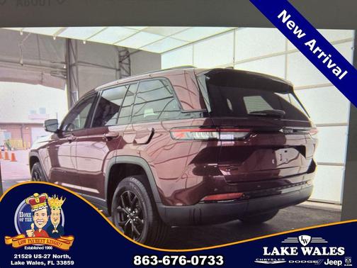 Velvet Red Pearlcoat 2024 Jeep Grand Cherokee Altitude