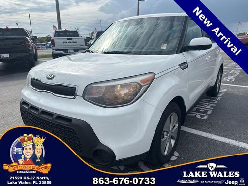 Clear White 2016 Kia Soul Base