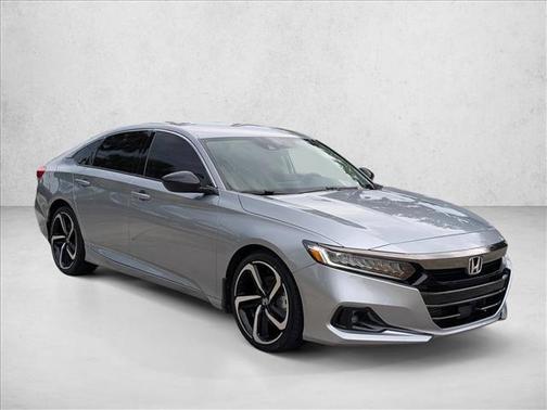 Lunar Silver Metallic 2021 Honda Accord Sport SE 1.5T
