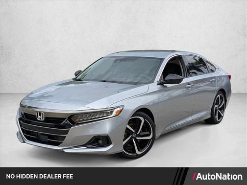 Lunar Silver Metallic 2021 Honda Accord Sport SE 1.5T