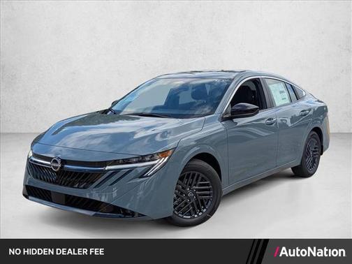 Atlantic Gray Metallic 2026 Nissan Sentra SV