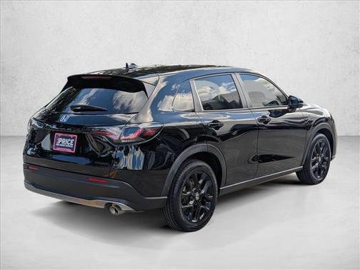 Crystal Black Pearl 2024 Honda HR-V 2WD Sport