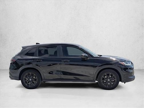 Crystal Black Pearl 2024 Honda HR-V 2WD Sport