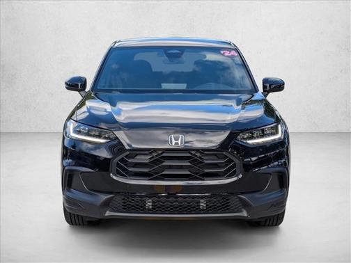 Crystal Black Pearl 2024 Honda HR-V 2WD Sport