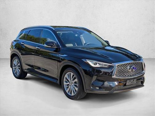 Black Obsidian 2023 INFINITI QX50 LUXE AWD