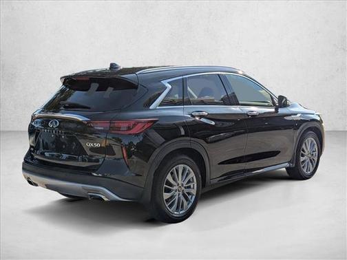 Black Obsidian 2023 INFINITI QX50 LUXE AWD
