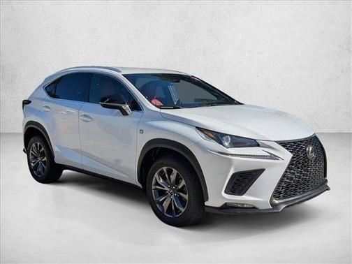 Ultra White 2021 Lexus NX 300 F Sport