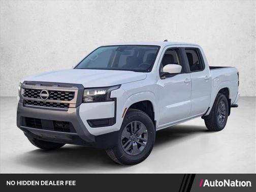 Glacier White 2026 Nissan Frontier SV