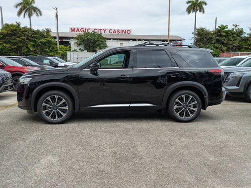 Super Black 2026 Nissan Pathfinder Platinum