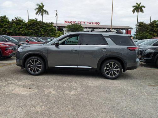Gun Metallic 2026 Nissan Pathfinder Platinum