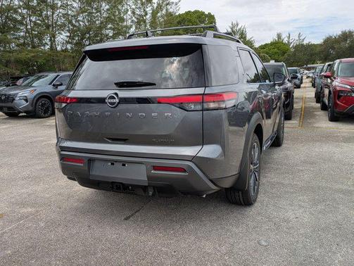 Gun Metallic 2026 Nissan Pathfinder Platinum