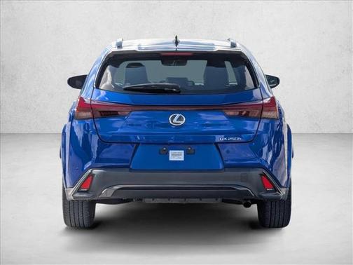 Ultrasonic Blue Mica 2.0 with Obsidian Roof 2023 Lexus UX 250h F Sport