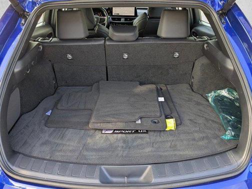 Ultrasonic Blue Mica 2.0 with Obsidian Roof 2023 Lexus UX 250h F Sport