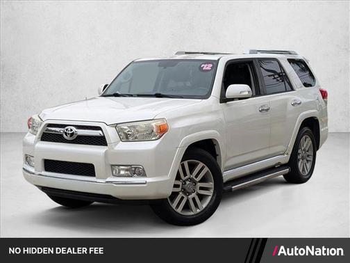 Blizzard Pearl 2012 Toyota 4Runner Limited