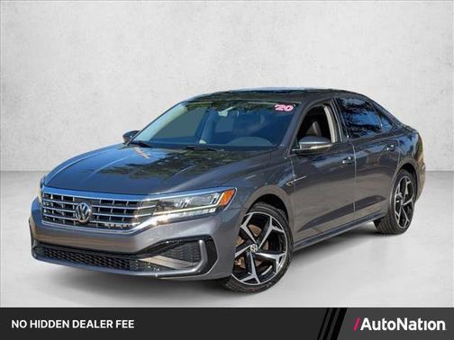 Platinum Gray Metallic 2020 Volkswagen Passat 2.0T R-Line