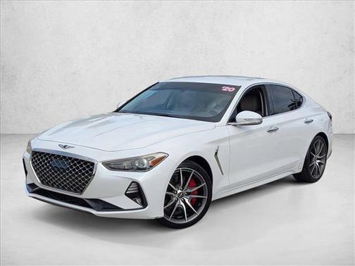 Uyuni White 2020 Genesis G70 2.0T RWD Manual