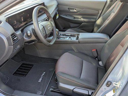 Atlantic Gray Metallic/Super Black 2026 Nissan Sentra SR