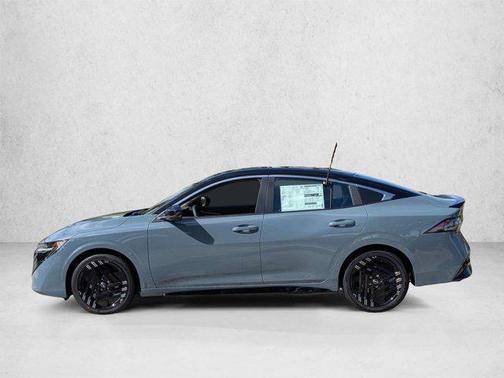 Atlantic Gray Metallic/Super Black 2026 Nissan Sentra SR